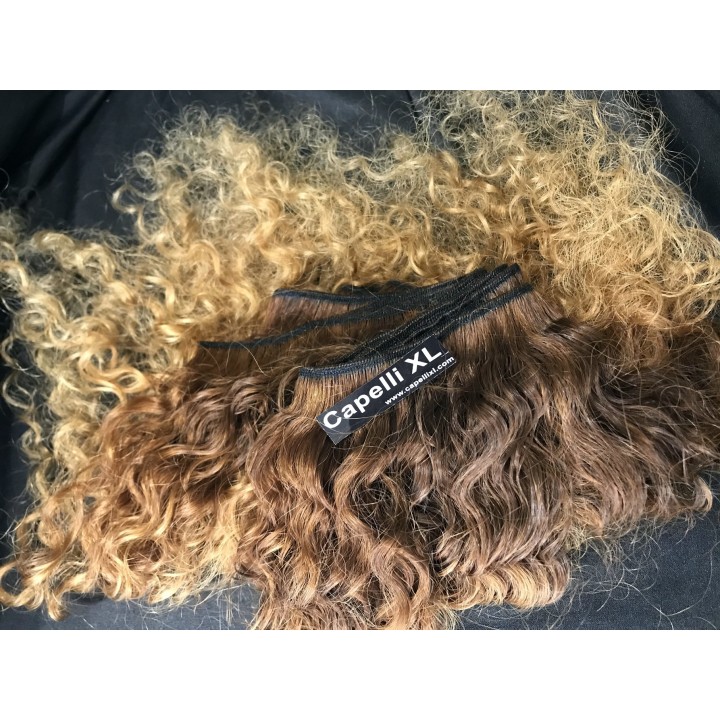 Capelli veri remy cuciti balayage sfumati capelli Brasiliani Balayage
