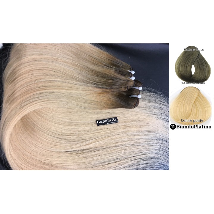 Matassa di Capelli Tessitura Remy – Colori Balayage XL Brasiliani