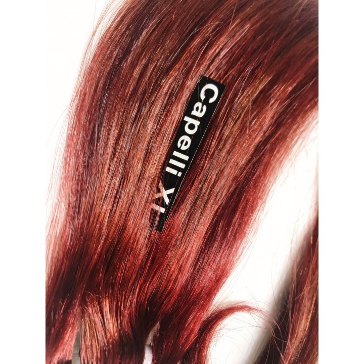 Capelli veri remy cuciti Colore rosso e rame capelli Brasiliani