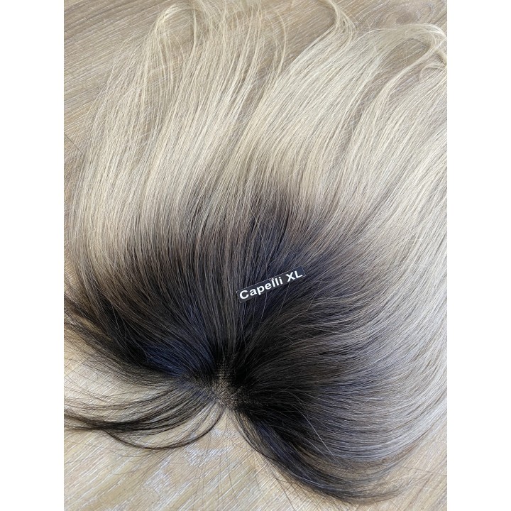 Top Closure 816 – Toupet piccolo in capelli veri Remy europei biondo sfumato | Capelli XL