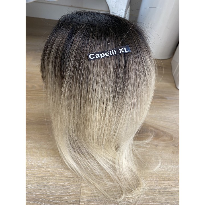 Top Closure 816 – Toupet piccolo in capelli veri Remy europei biondo sfumato | Capelli XL