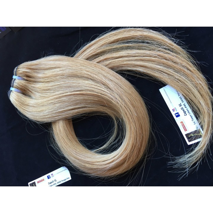 Capelli veri remy cuciti Colore biondo caldo capelli Europei Balayage