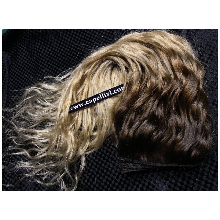 Capelli veri remy cuciti balayage sfumati capelli Indiani Balayage