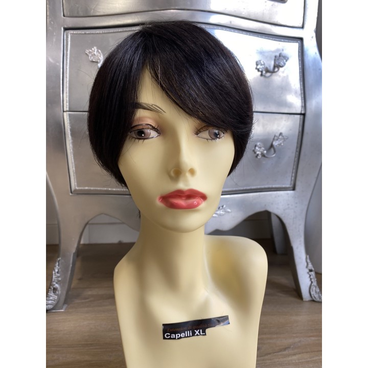 Parrucca di capelli veri Mono filamento totale o parziale full lace