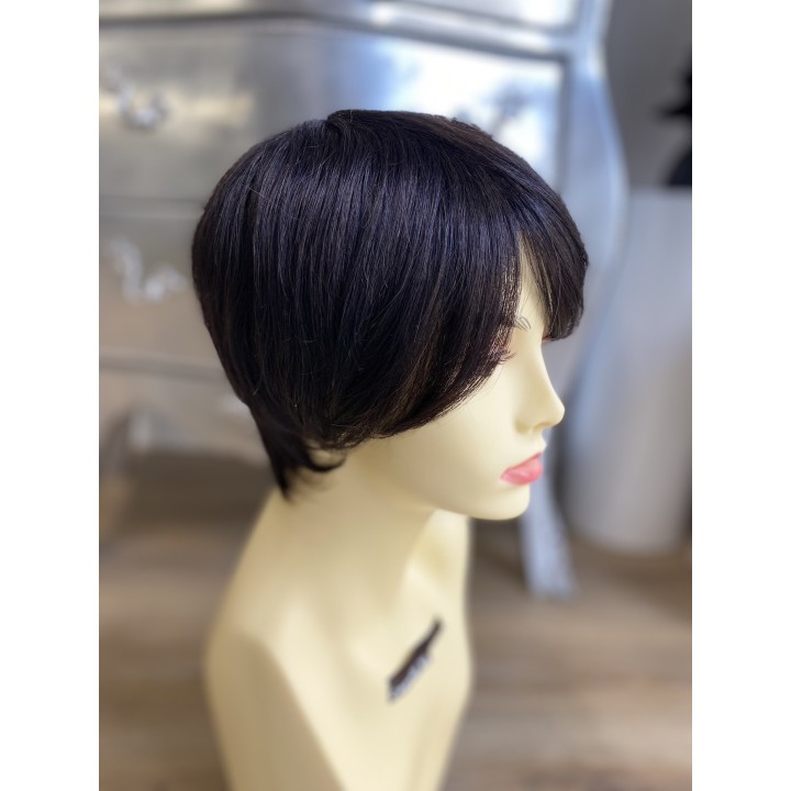 Parrucca di capelli veri Mono filamento totale o parziale full lace