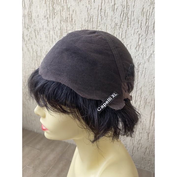 Parrucca di capelli veri Mono filamento totale o parziale full lace