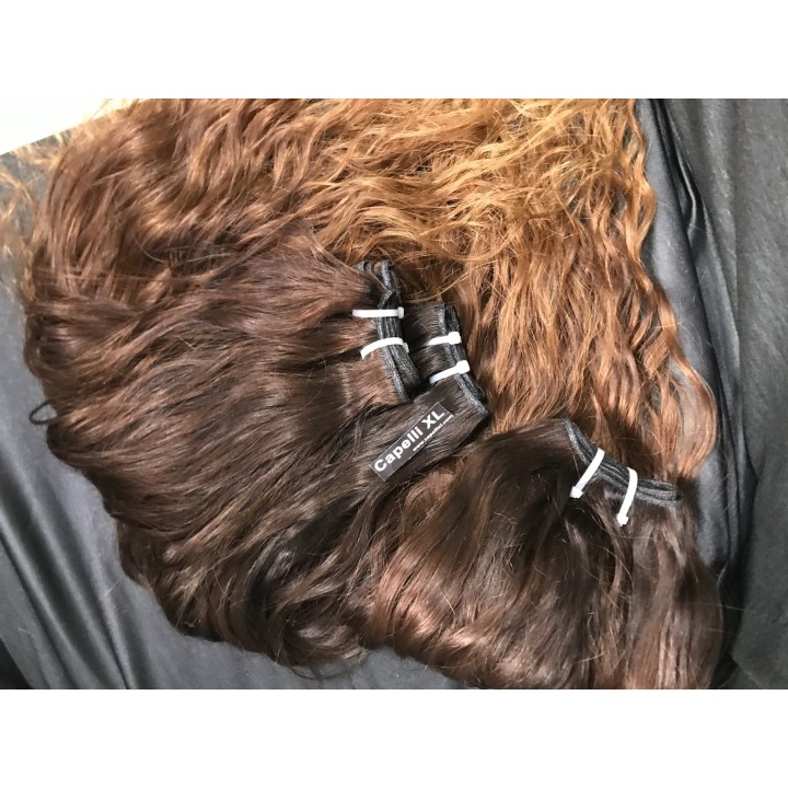 Matassa di Capelli veri remy  balayage sfumati capelli Brasiliani