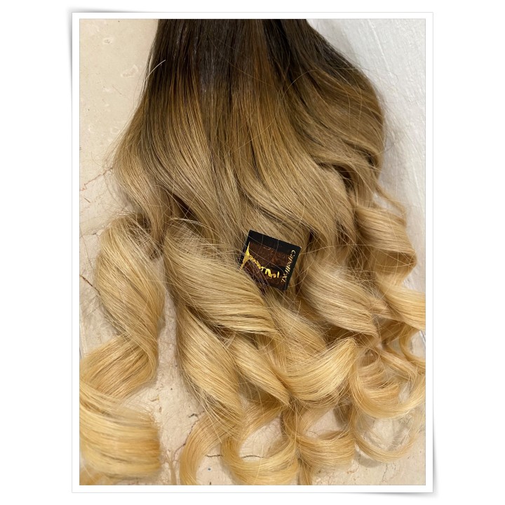 Capelli veri remy cuciti balayage sfumati capelli Brasiliani Balayage