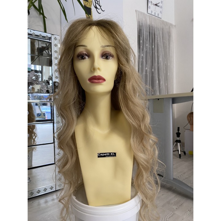 Parrucca 100%  capelli veri remy umani Bionda Lunghissima fino a 90cm