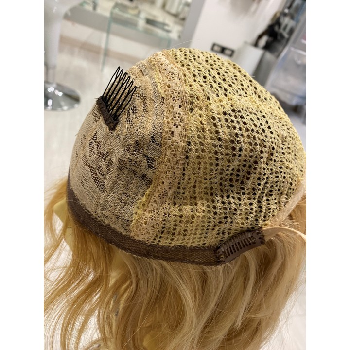 Parrucca 100%  capelli veri remy umani Bionda Lunghissima fino a 90cm