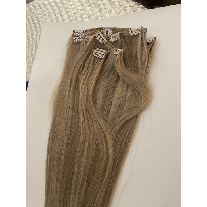 Extension con clip, Capelli veri Remy Europei Colore personalizzato