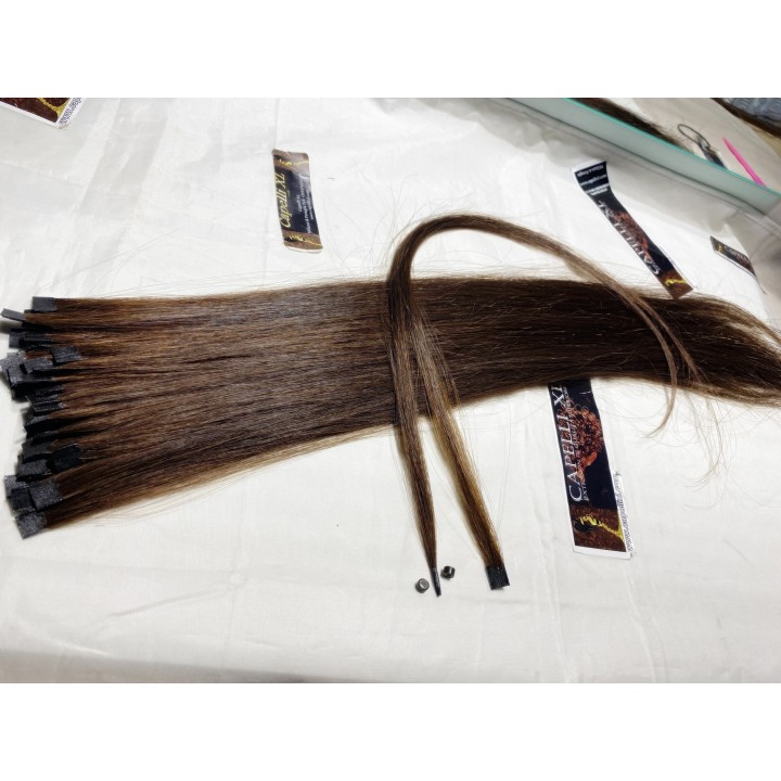 Extension Ciocche XL 1g | Capelli Europei Remy | Cheratina o Microring