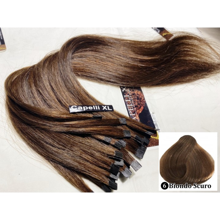 Extension Ciocche XL 1g | Capelli Europei Remy | Cheratina o Microring.