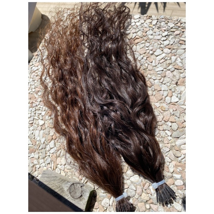 Ciocche XL capelli per extension o infoltimento cheratina o microring