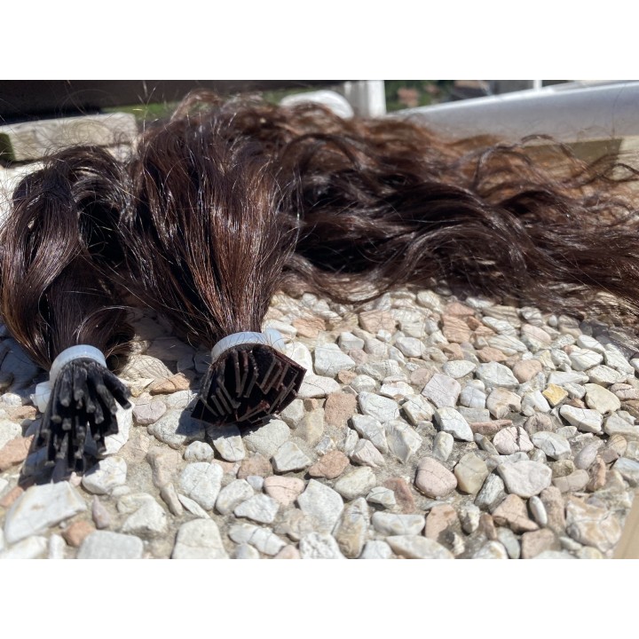 Ciocche XL capelli per extension o infoltimento cheratina o microring