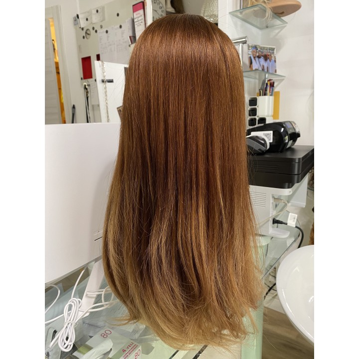 Parrucca capelli veri Remy Indiani o Brasiliani Colore 8 biondo Ramato