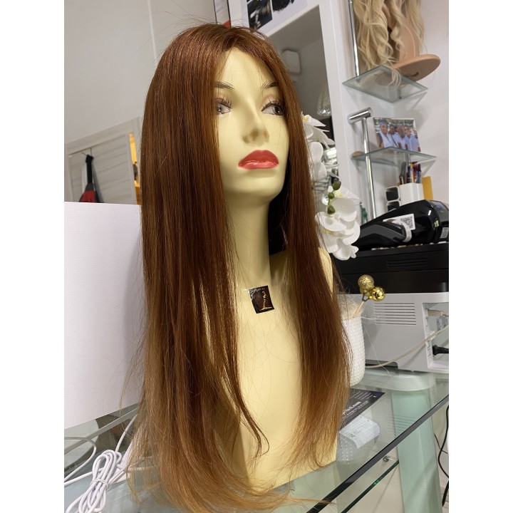 Parrucca capelli veri Remy Indiani o Brasiliani Colore 8 biondo Ramato