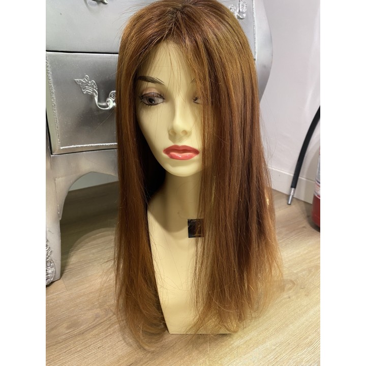 Parrucca capelli veri Remy Indiani o Brasiliani Colore 8 biondo Ramato