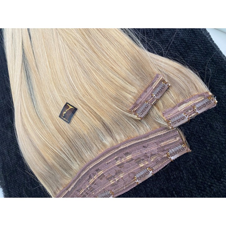 Extension con clip, Capelli veri Remy Europei Colore Balayage