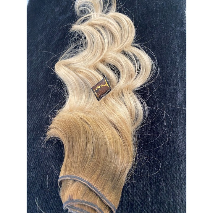 Tessitura Capelli veri remy cuciti Colori Balayage di origine europea