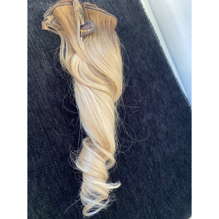 Tessitura Capelli veri remy cuciti Colori Balayage di origine europea