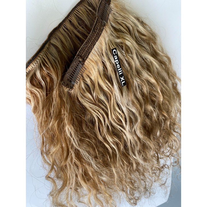Extension con clip, Capelli veri Remy Europei Colore personalizzato