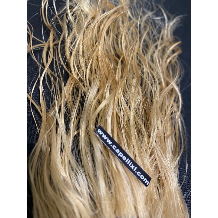 Extension con clip, Capelli veri Remy Europei Colore personalizzato