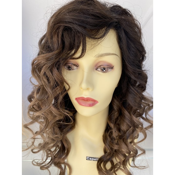 Parrucca 100% capelli veri remy  Front lace Brasiliani colore sfumato