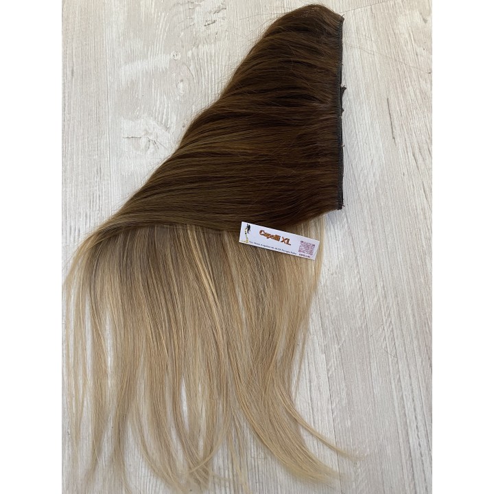 Extension con clip, Capelli veri Remy Europei Colore Balayage