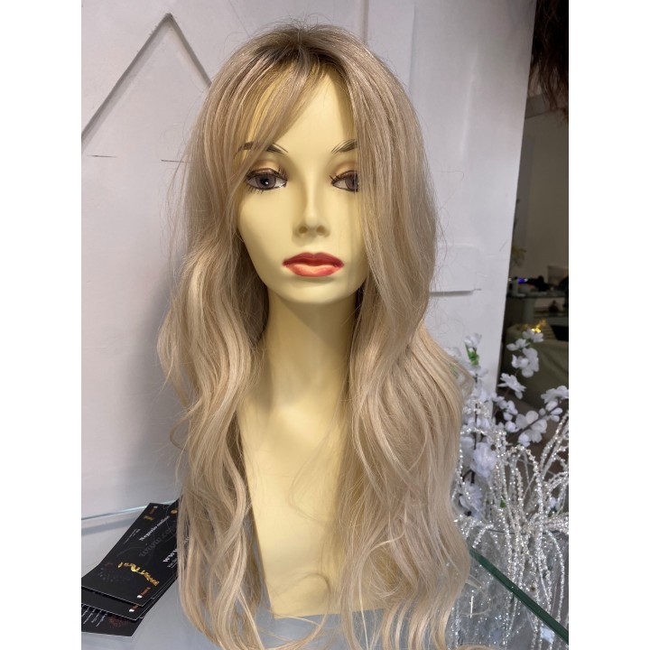 Parrucca 100%  capelli veri remy umani Bionda Lunghissima fino a 90cm
