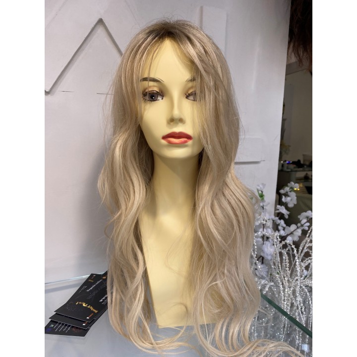 Parrucca 100%  capelli veri remy umani Bionda Lunghissima fino a 90cm