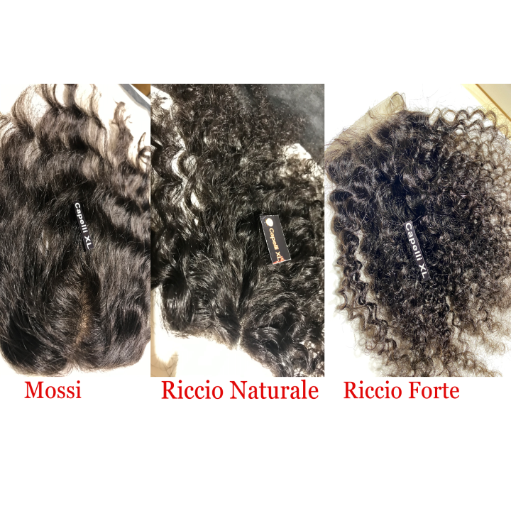 Toupet Ricci Brasiliani | Toupet Donna Leggero | Capelli XL Roma