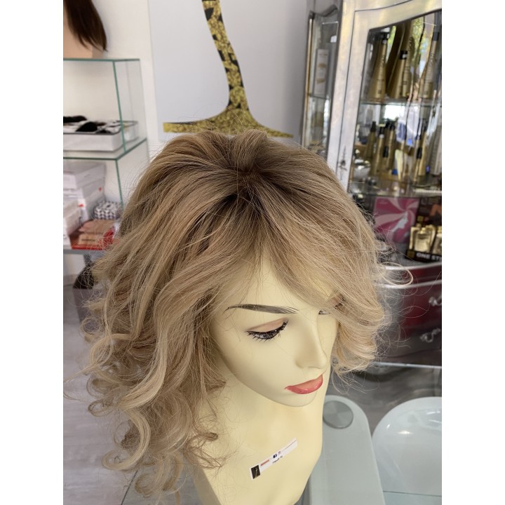 Parrucca capelli veri Remy Ricci Brasiliani Colore biondo freddo