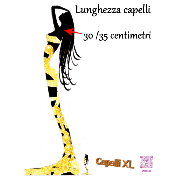 Extension Clip Capelli Corti Remy Europei Biondo Platino 30/35 cm