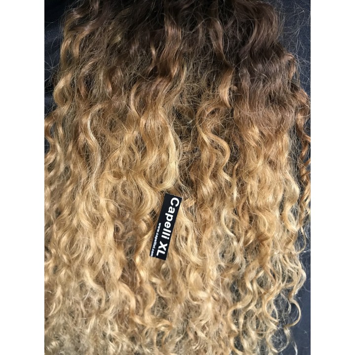 Capelli veri remy cuciti balayage sfumati capelli Brasiliani Balayage