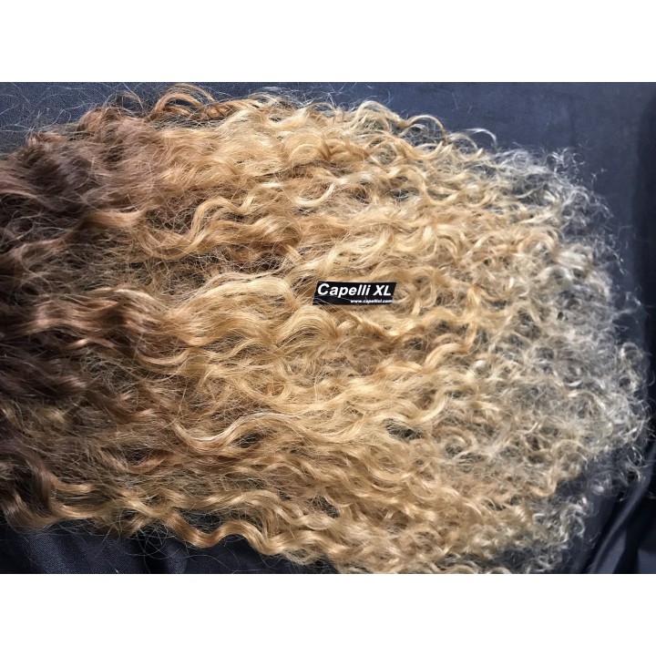 Capelli veri remy cuciti balayage sfumati capelli Brasiliani Balayage