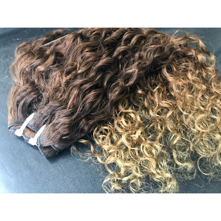 Capelli veri remy cuciti balayage sfumati capelli Brasiliani Balayage
