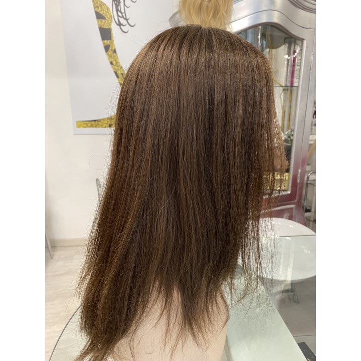 Parrucca Capelli Veri Remy Lisci Kim - Castano Chiaro | Capelli XL
