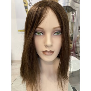 Parrucca Capelli Veri Remy Lisci Kim - Castano Chiaro | Capelli XL
