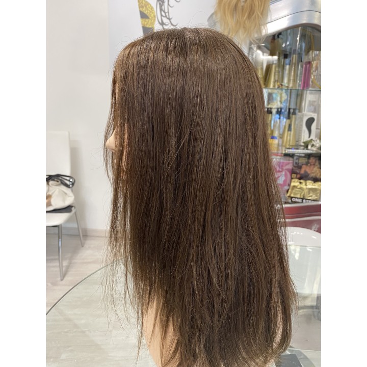 Parrucca Capelli Veri Remy Lisci Kim - Castano Chiaro | Capelli XL
