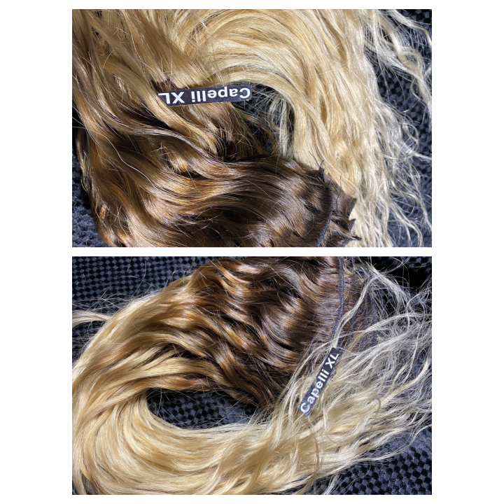Capelli veri remy cuciti balayage sfumati capelli Indiani Balayage