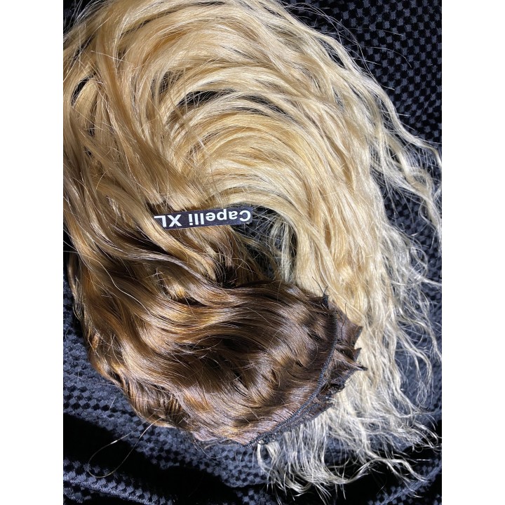 Capelli veri remy cuciti balayage sfumati capelli Indiani Balayage