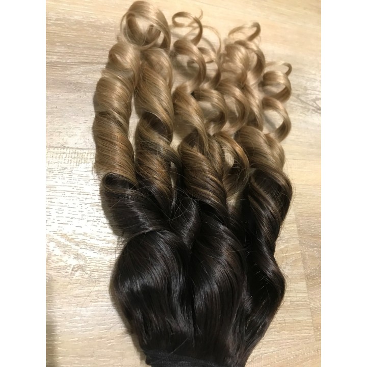 Capelli veri remy cuciti balayage sfumati capelli Brasiliani Balayage