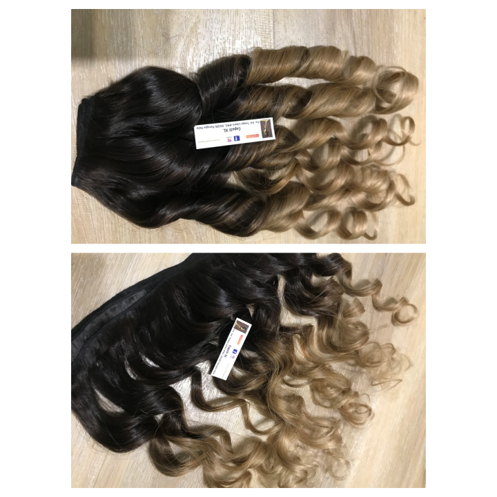 Capelli veri remy cuciti balayage sfumati capelli Brasiliani Balayage