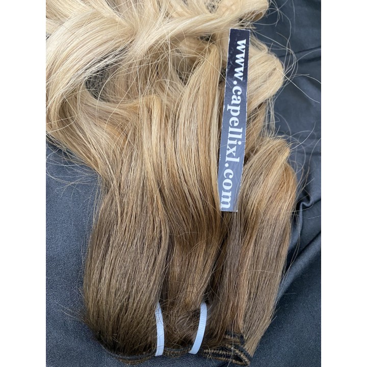 Capelli veri remy cuciti balayage sfumati capelli Indiani Balayage