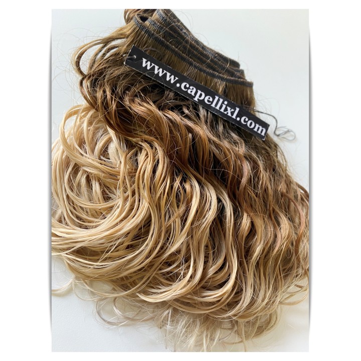 Capelli veri remy cuciti balayage sfumati capelli Brasiliani Balayage