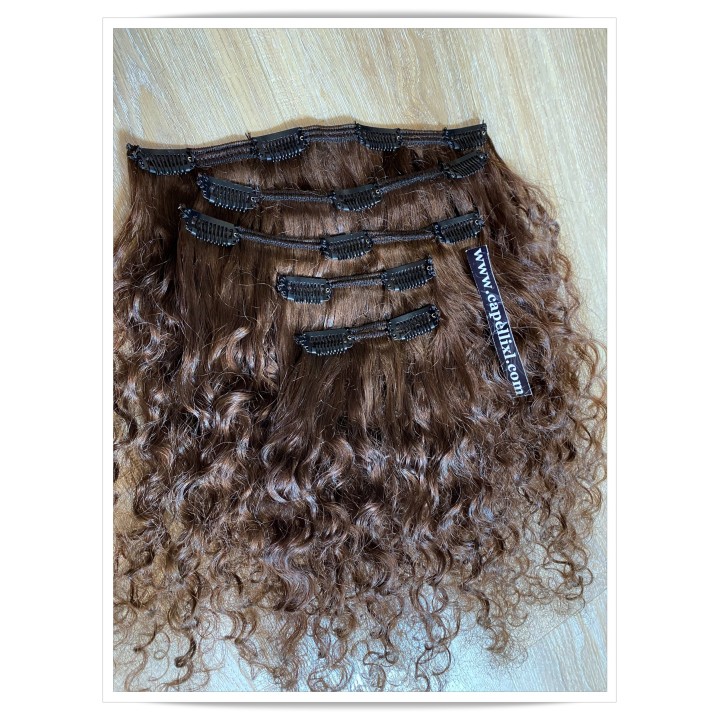 Extension Capelli veri remy Extension XL con clip soluzione più fasce