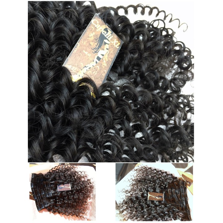 Extension Capelli veri remy Extension XL con clip soluzione più fasce
