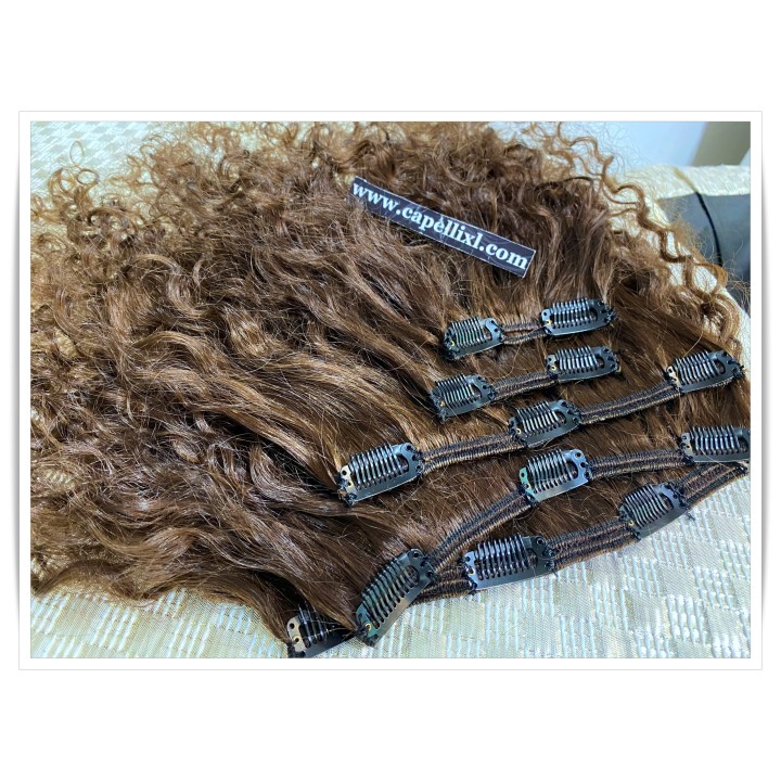 Extension Capelli veri remy Extension XL con clip soluzione più fasce