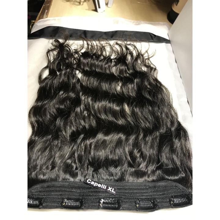 Extension Capelli veri remy Extension XL con clip soluzione più fasce